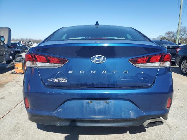 5NPE24AF2KH807880 - 2019 HYUNDAI SONATA SE BLUE photo 6