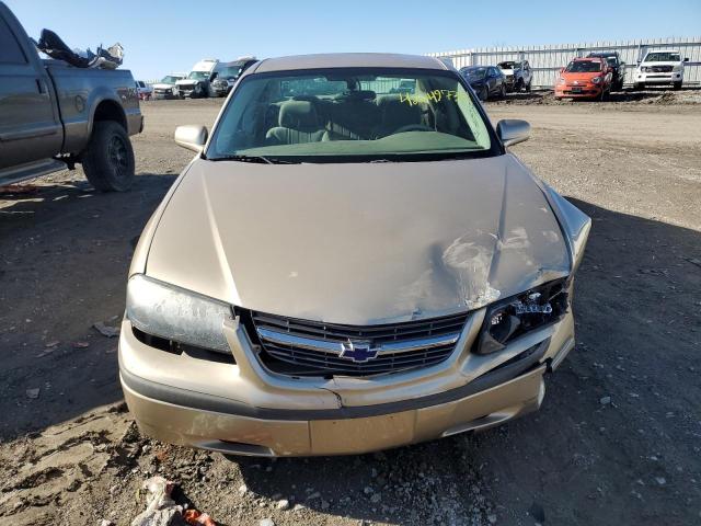 2G1WF52EX49280352 - 2004 CHEVROLET IMPALA GOLD photo 5