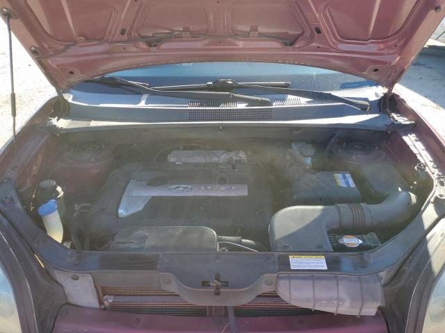 KM8JM12B27U613345 - 2007 HYUNDAI TUCSON GLS RED photo 12