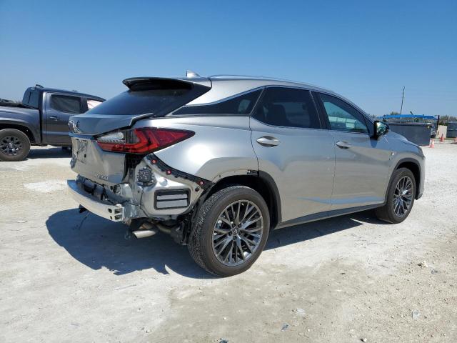 2T2SZMDA4MC304383 - 2021 LEXUS RX 350 F-SPORT SILVER photo 3