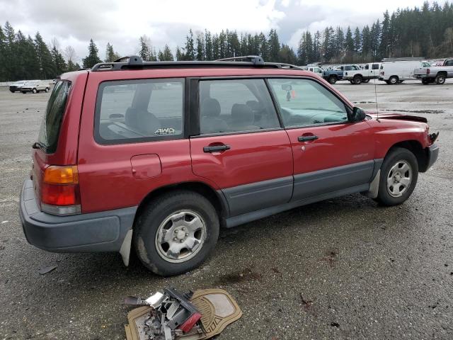 JF1SF6358YH724488 - 2000 SUBARU FORESTER L RED photo 3