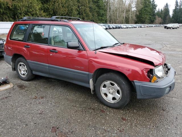 JF1SF6358YH724488 - 2000 SUBARU FORESTER L RED photo 4