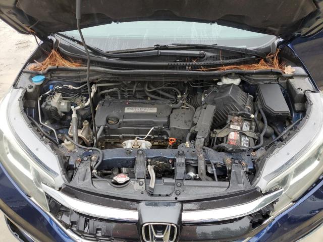 2HKRM4H54FH639738 - 2015 HONDA CR-V EX BLUE photo 12