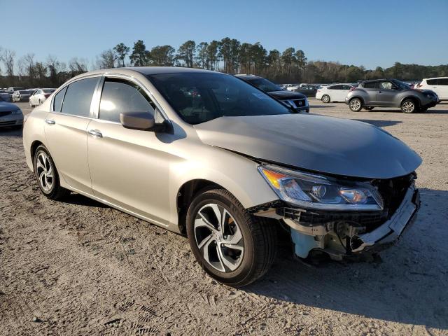 1HGCR2F36HA305896 - 2017 HONDA ACCORD LX TAN photo 4