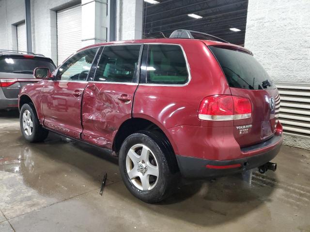 WVGBC77L64D047262 - 2004 VOLKSWAGEN TOUAREG 3.2 RED photo 2