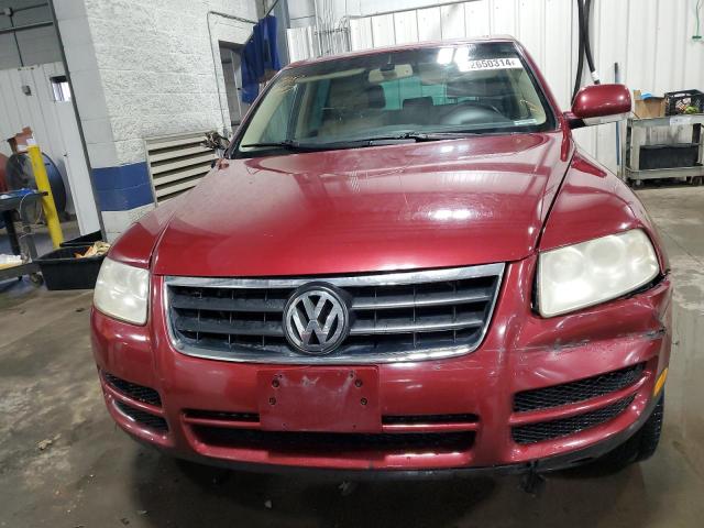 WVGBC77L64D047262 - 2004 VOLKSWAGEN TOUAREG 3.2 RED photo 5