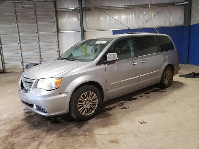 2C4RC1CG1DR733991 - 2013 CHRYSLER TOWN & COU TOURING L SILVER photo 1