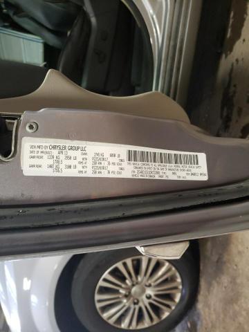 2C4RC1CG1DR733991 - 2013 CHRYSLER TOWN & COU TOURING L SILVER photo 14