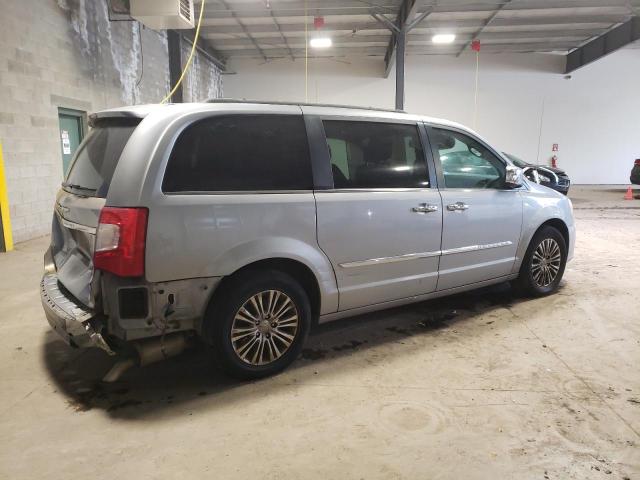 2C4RC1CG1DR733991 - 2013 CHRYSLER TOWN & COU TOURING L SILVER photo 3