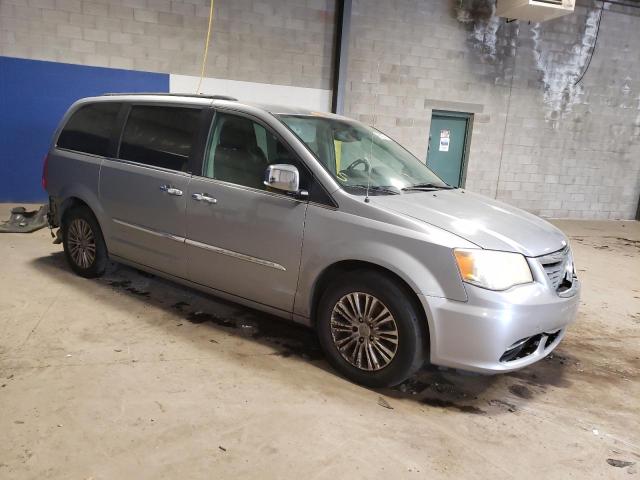 2C4RC1CG1DR733991 - 2013 CHRYSLER TOWN & COU TOURING L SILVER photo 4