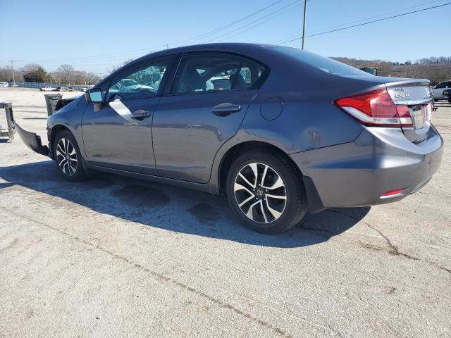 19XFB2F87FE216943 - 2015 HONDA CIVIC EX GRAY photo 2