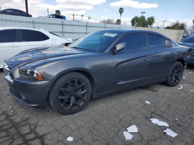 2C3CDXHG5EH325102 - 2014 DODGE CHARGER SXT GRAY photo 1