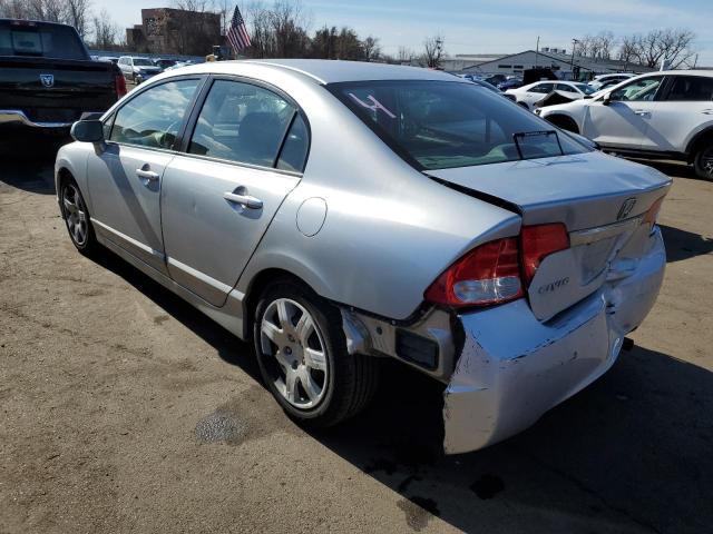 2HGFA1F56BH532580 - 2011 HONDA CIVIC LX SILVER photo 2