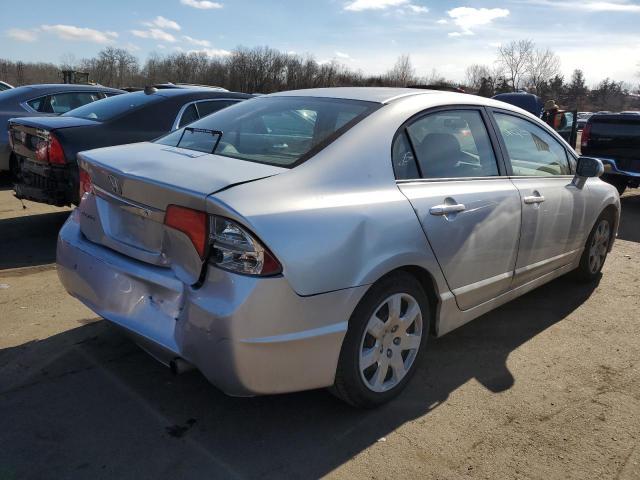 2HGFA1F56BH532580 - 2011 HONDA CIVIC LX SILVER photo 3