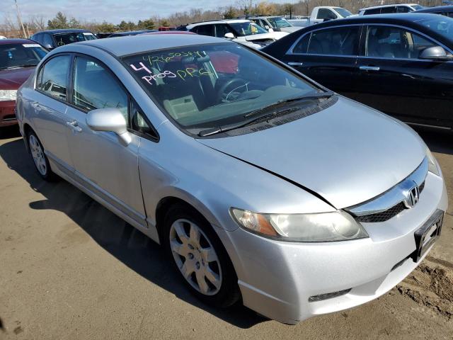 2HGFA1F56BH532580 - 2011 HONDA CIVIC LX SILVER photo 4