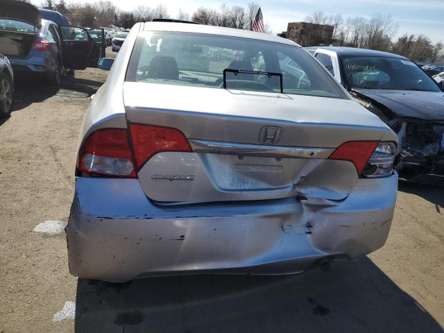 2HGFA1F56BH532580 - 2011 HONDA CIVIC LX SILVER photo 6