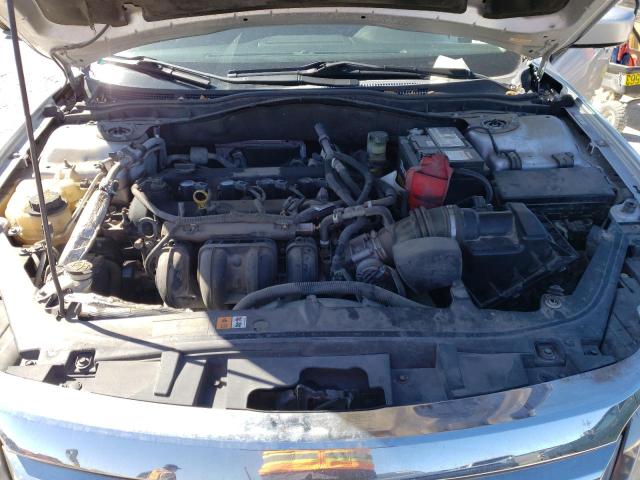 3FAHP0HA1CR150575 - 2012 FORD FUSION SE SILVER photo 11