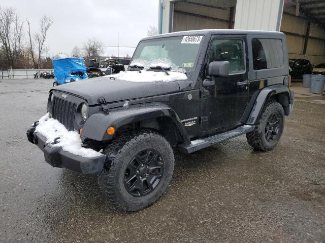 1J8FA54157L110521 - 2007 JEEP WRANGLER SAHARA BLACK photo 1