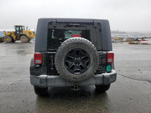 1J8FA54157L110521 - 2007 JEEP WRANGLER SAHARA BLACK photo 6