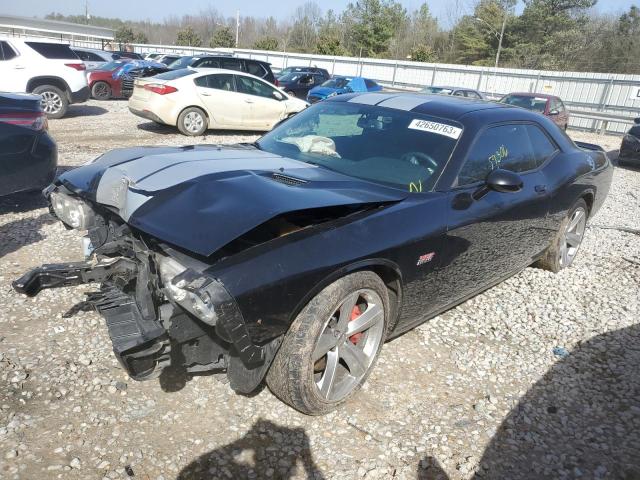 2B3CJ7DJ8BH526513 - 2011 DODGE CHALLENGER SRT-8 BLACK photo 1