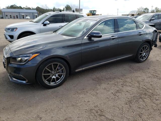 KMHGN4JF8JU239442 - 2018 GENESIS G80 ULTIMATE GRAY photo 1