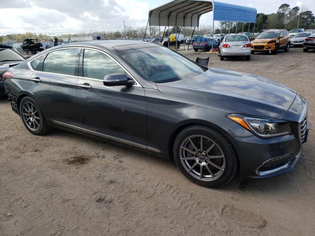 KMHGN4JF8JU239442 - 2018 GENESIS G80 ULTIMATE GRAY photo 4