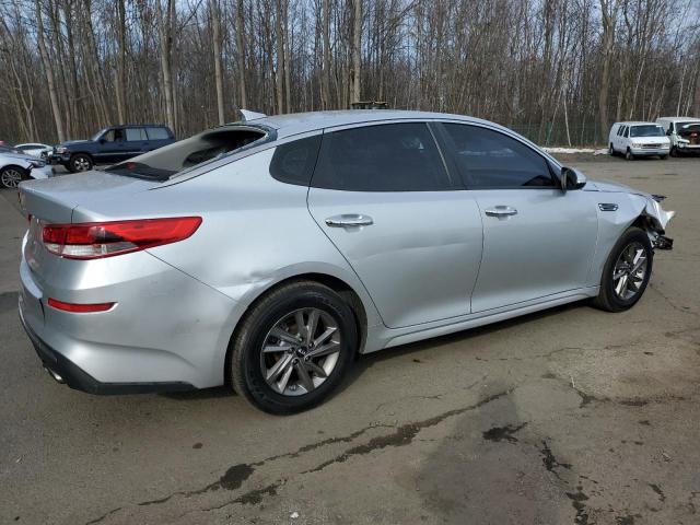 5XXGT4L36LG387644 - 2020 KIA OPTIMA LX SILVER photo 3