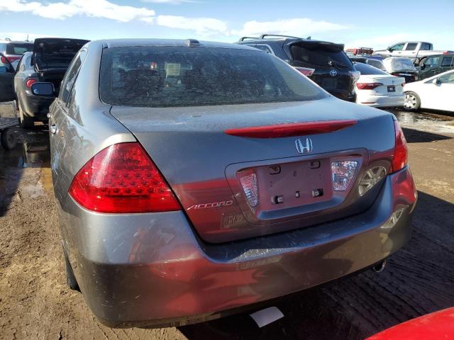 1HGCM56826A017754 - 2006 HONDA ACCORD EX GRAY photo 6