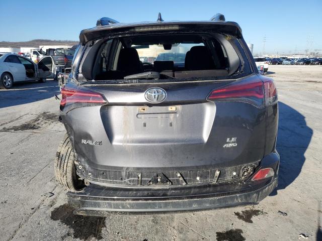 JTMBFREVXJJ216420 - 2018 TOYOTA RAV4 LE GRAY photo 6