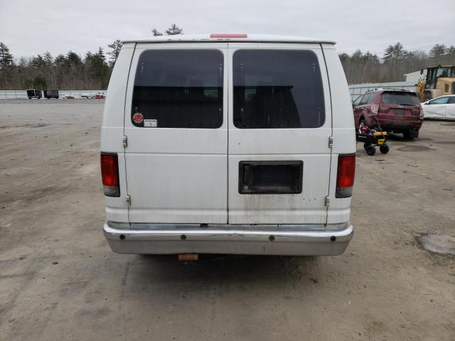 1FMNE1BW4EDA85645 - 2014 FORD ECONOLINE E150 WAGON WHITE photo 6