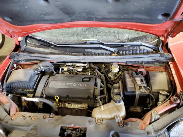 1G1JA5SH4C4182275 - 2012 CHEVROLET SONIC LS 橙色 照片 11