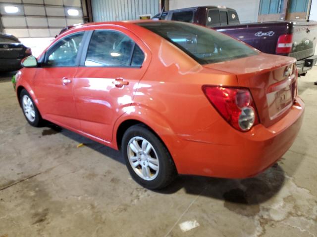 1G1JA5SH4C4182275 - 2012 CHEVROLET SONIC LS 橙色 照片 2