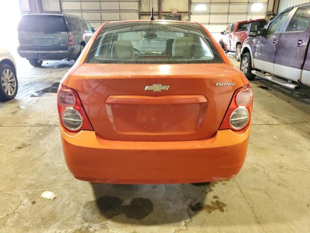1G1JA5SH4C4182275 - 2012 CHEVROLET SONIC LS 橙色 照片 6