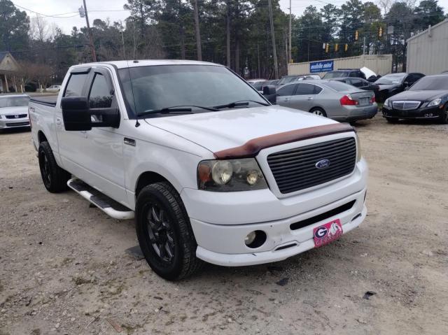 1FTPW12V67KD30445 - 2007 FORD F150 SUPERCREW WHITE photo 1