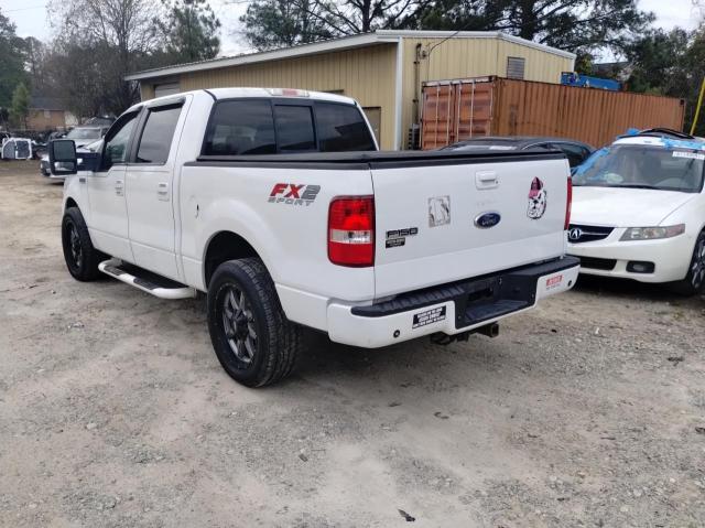 1FTPW12V67KD30445 - 2007 FORD F150 SUPERCREW WHITE photo 3