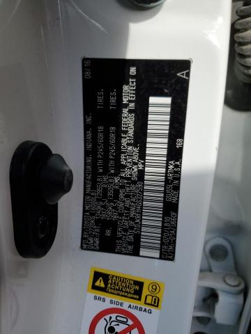 5TDJKRFH4GS327590 - 2016 TOYOTA HIGHLANDER XLE WHITE photo 14