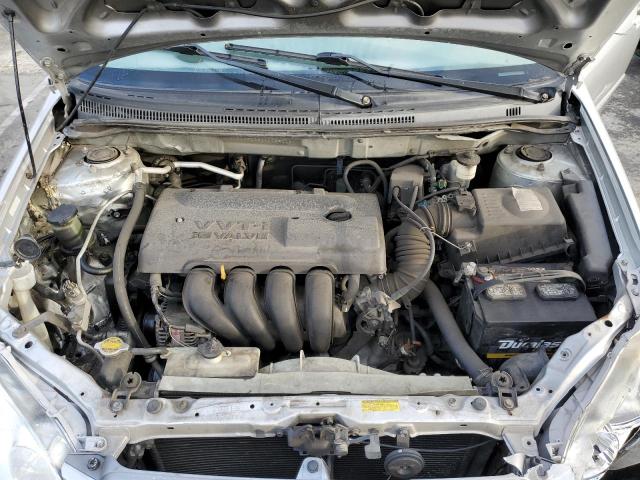 JTDBR32E042022003 - 2004 TOYOTA COROLLA CE SILVER photo 11