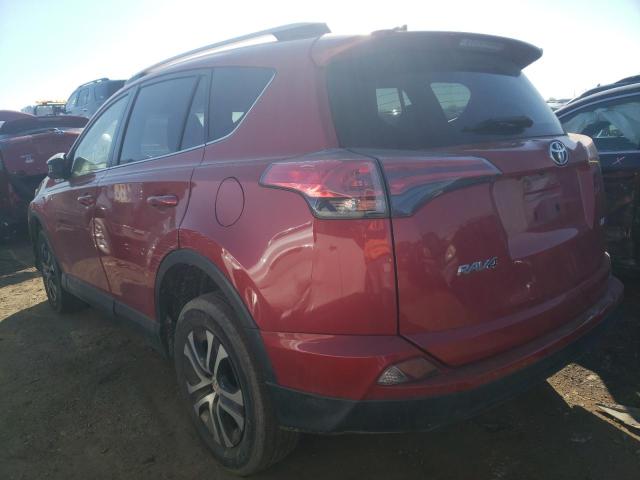 JTMZFREV2GJ087158 - 2016 TOYOTA RAV4 LE RED photo 2