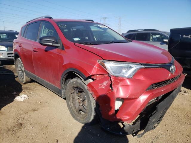 JTMZFREV2GJ087158 - 2016 TOYOTA RAV4 LE RED photo 4