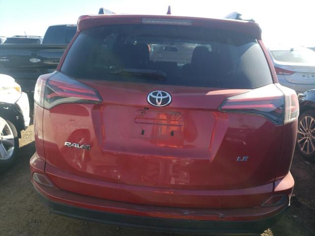 JTMZFREV2GJ087158 - 2016 TOYOTA RAV4 LE RED photo 6