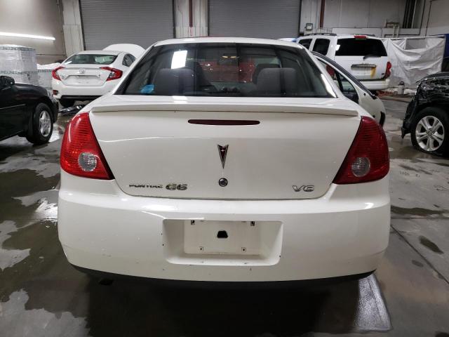 1G2ZG558064174414 - 2006 PONTIAC G6 SE1 WHITE photo 6