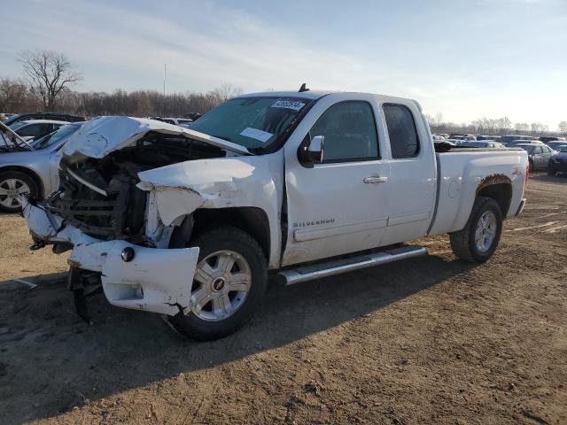 1GCRKTE72CZ280867 - 2012 CHEVROLET SILVERADO K1500 LTZ WHITE photo 1