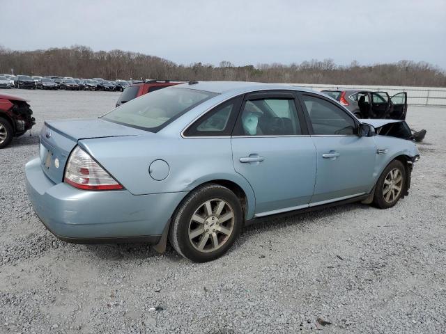 1FAHP24W58G181100 - 2008 FORD TAURUS SEL BLUE photo 3