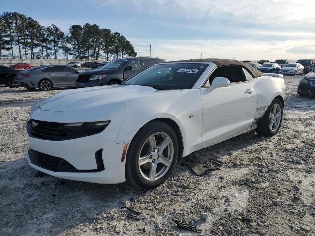 1G1FB3DS1K0121357 - 2019 CHEVROLET CAMARO LS WHITE photo 1