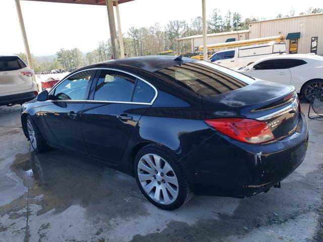 W04G15GV0B1087089 - 2011 BUICK REGAL CXL BLACK photo 2