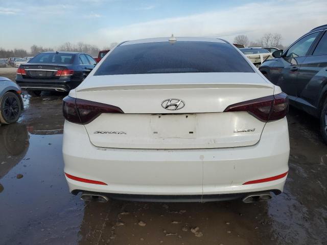 5NPE34AF8FH049658 - 2015 HYUNDAI SONATA SPORT WHITE photo 6