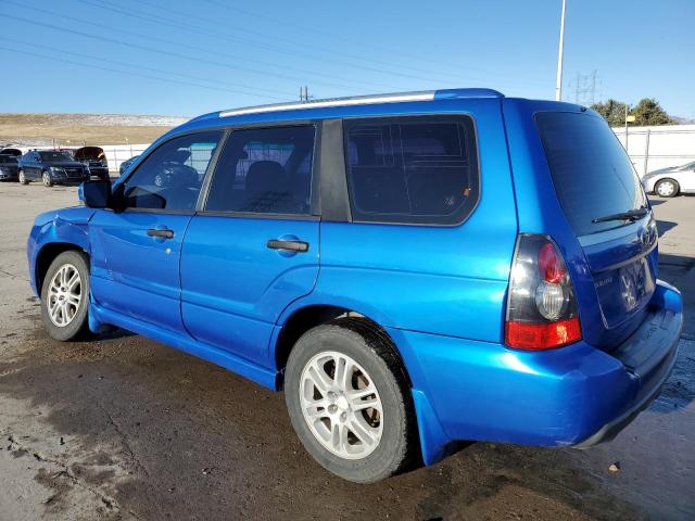 JF1SG66668G717756 - 2008 SUBARU FORESTER SPORTS 2.5X BLUE photo 2