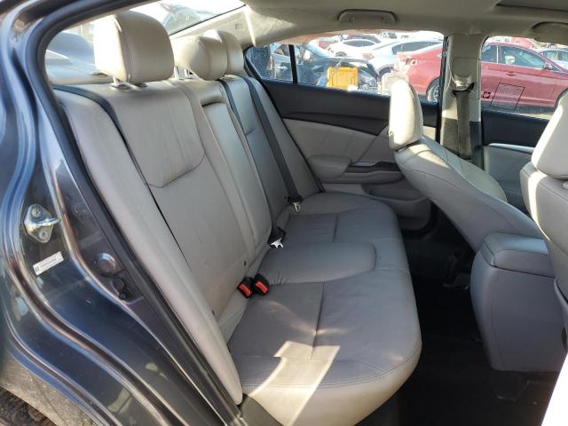 19XFB2F97DE283564 - 2013 HONDA CIVIC EXL გრაფიტი ფოტო 10