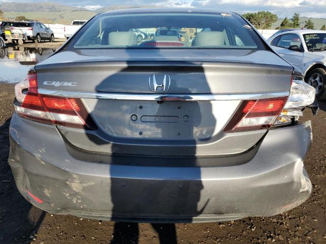 19XFB2F97DE283564 - 2013 HONDA CIVIC EXL გრაფიტი ფოტო 6