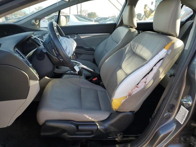 19XFB2F97DE283564 - 2013 HONDA CIVIC EXL გრაფიტი ფოტო 7